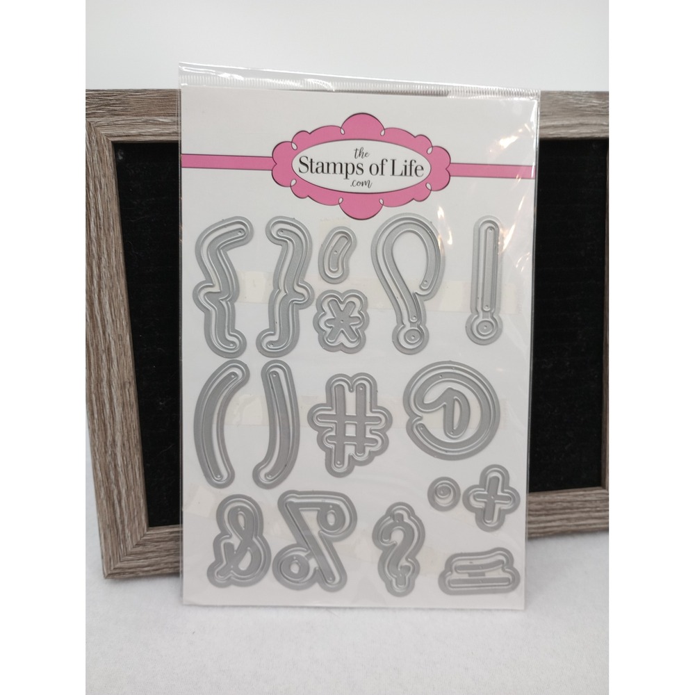 The Stamps of Life Skinny Mini Symbols Dies Set NEW